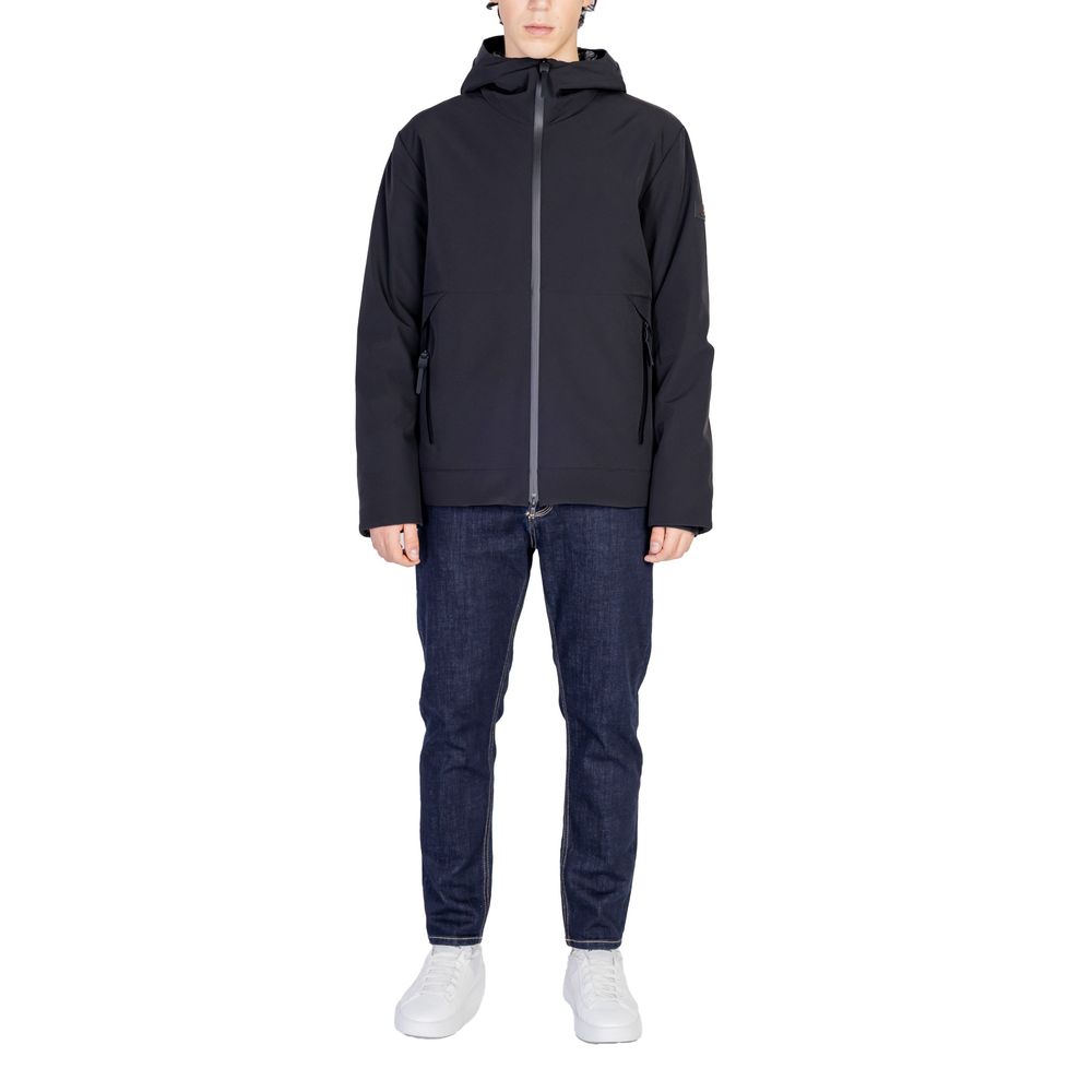 Black Polyamide Jackets & Coat