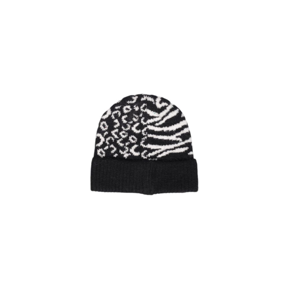 Black Marabou Cap (Baseball Hat)
