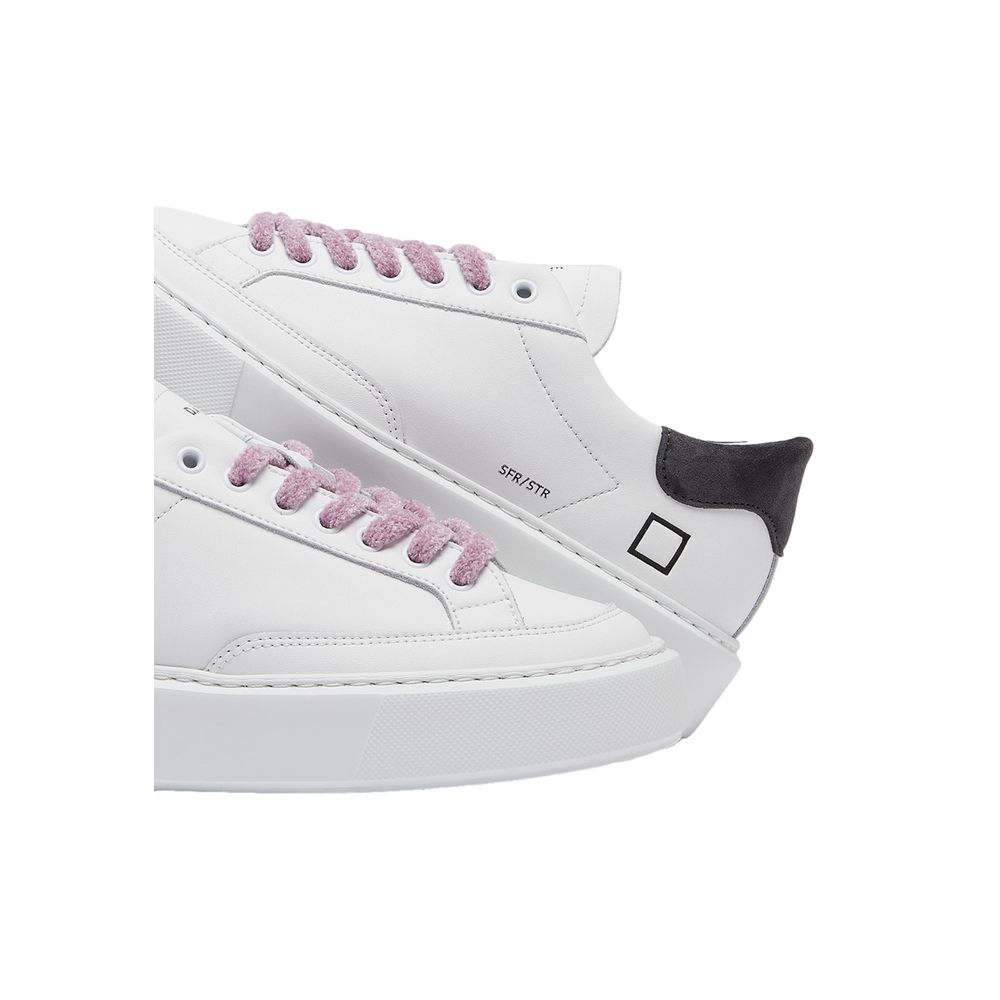 Beige Leather Sneaker