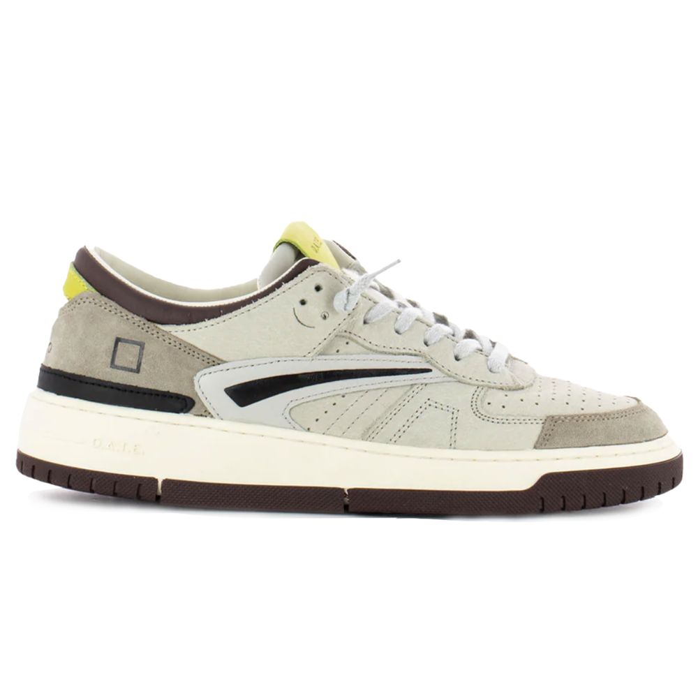 Beige Leather Sneaker