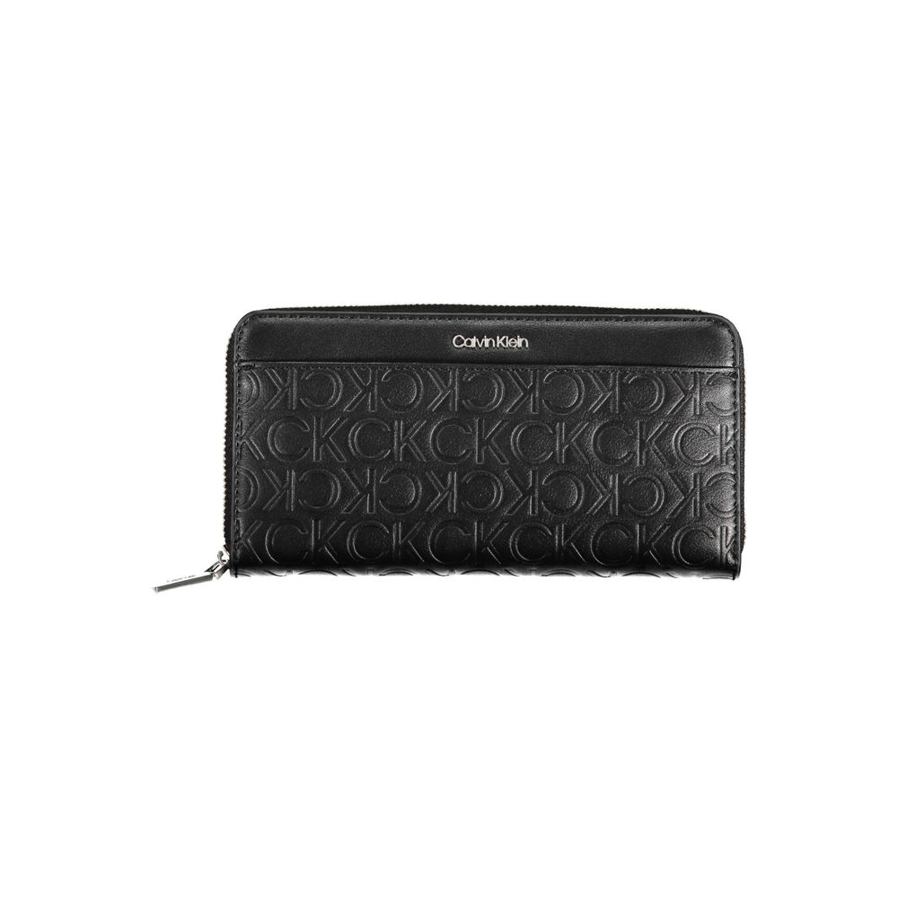 Black Polyethylene Women Wallet
