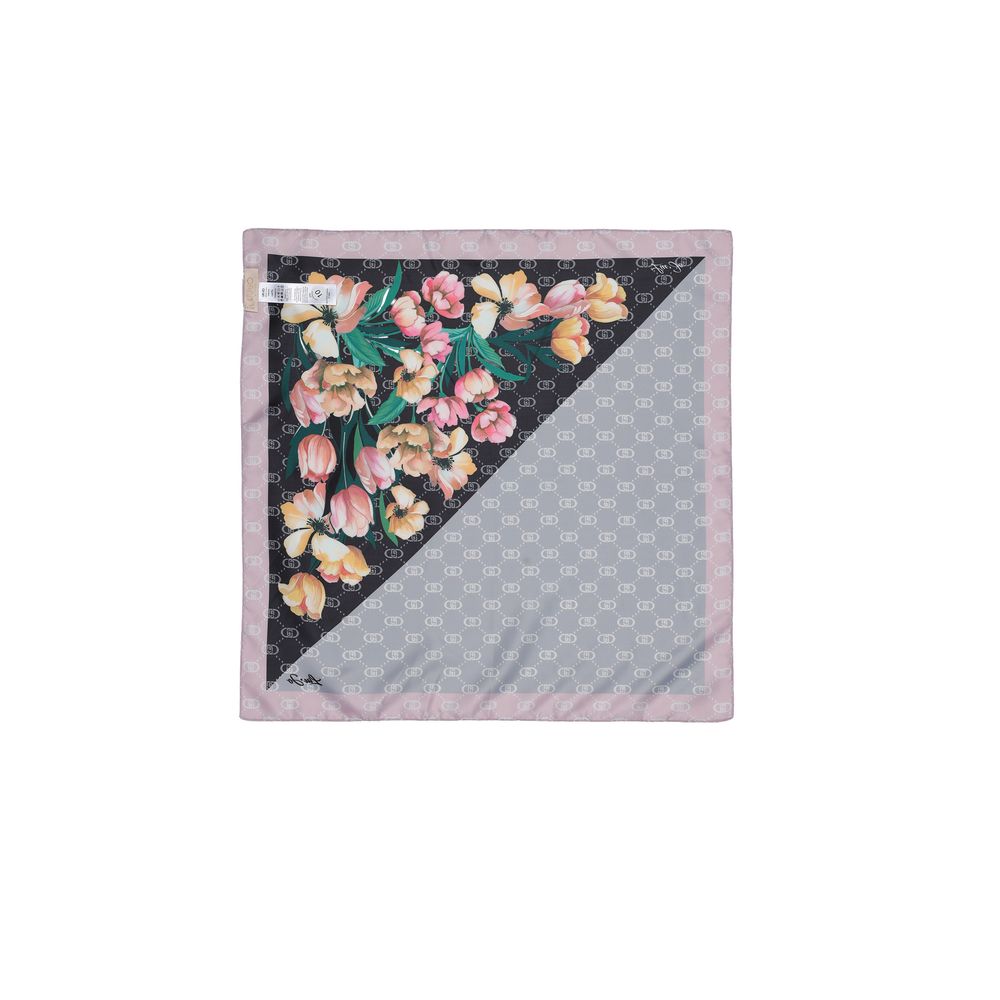 Black Polyester Scarf