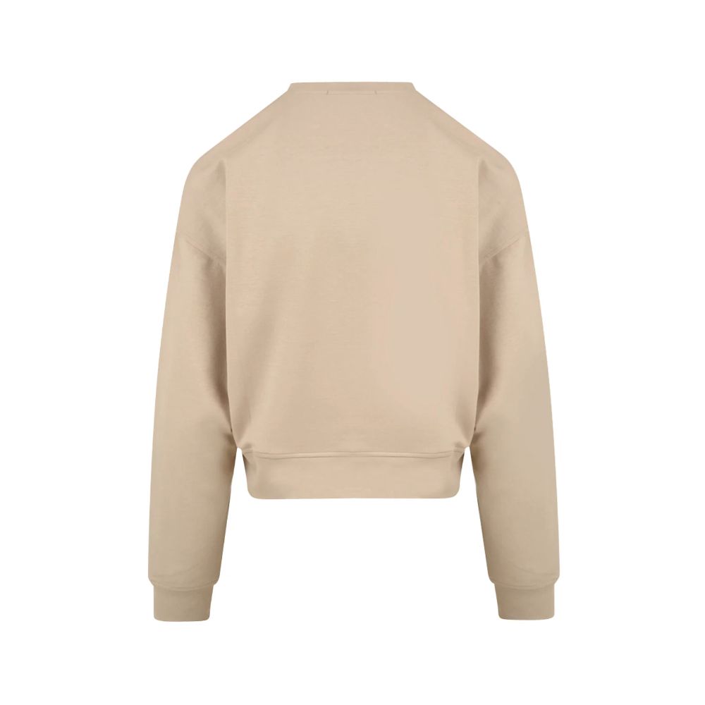 Beige Modal Women Sweater