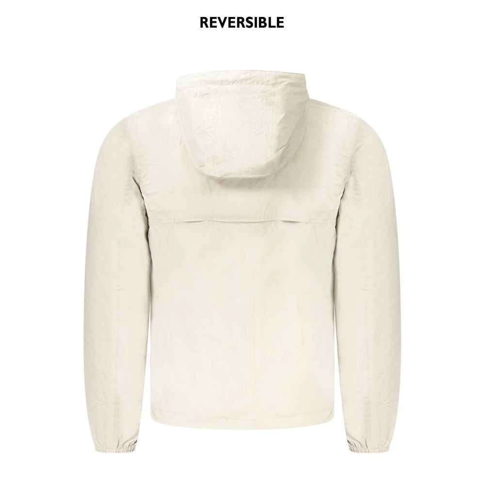 Beige Nylon Men's Jacket