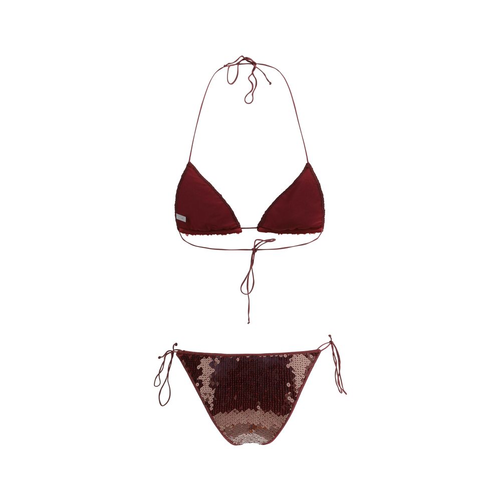 Bordeaux Polyamide Bikini