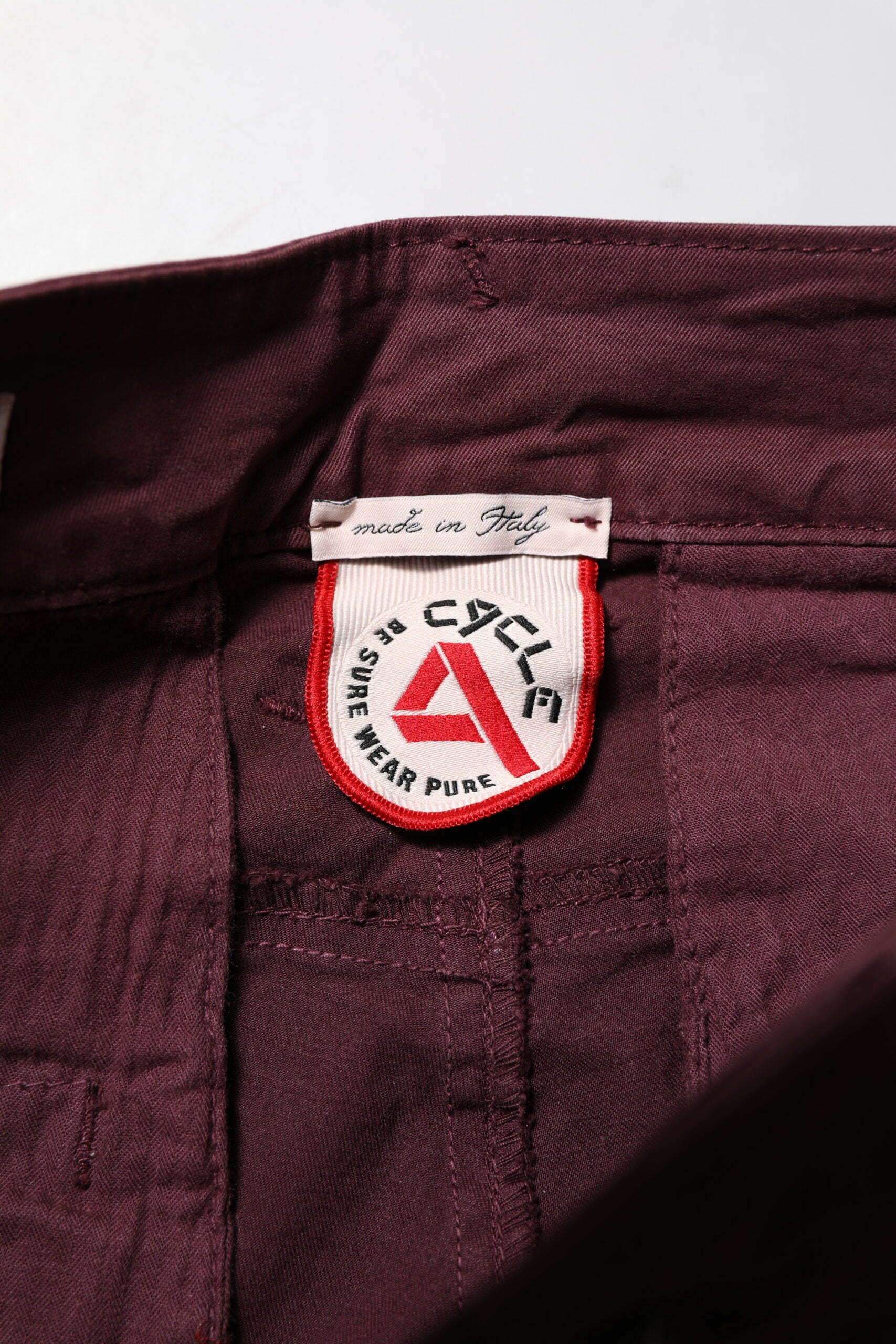 Maroon Cotton Stretch Skinny Fit Men Denim Jeans