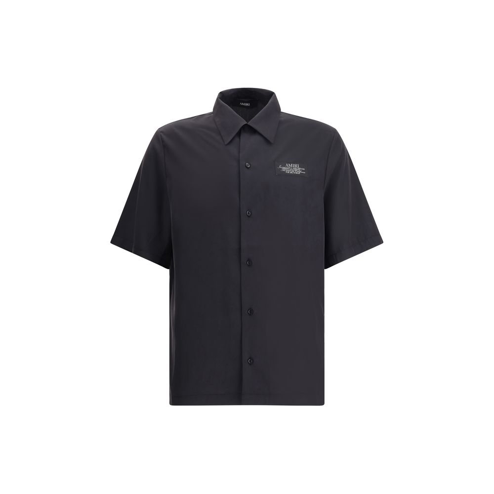 Black Modal Shortsleeve Shirt