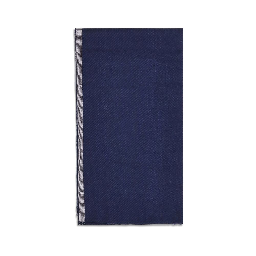 Blue Cashmere Scarf