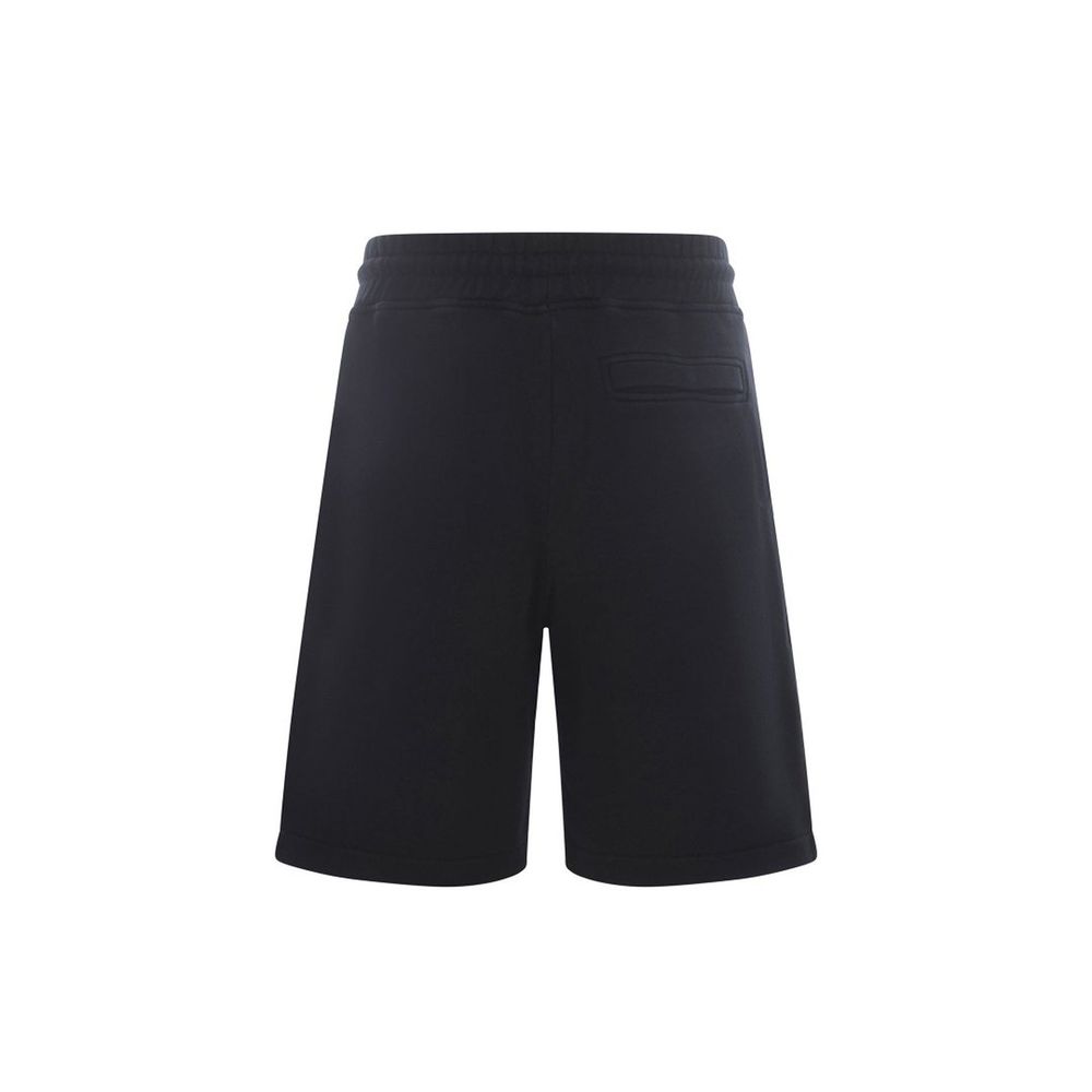 Black Cotton Shorts