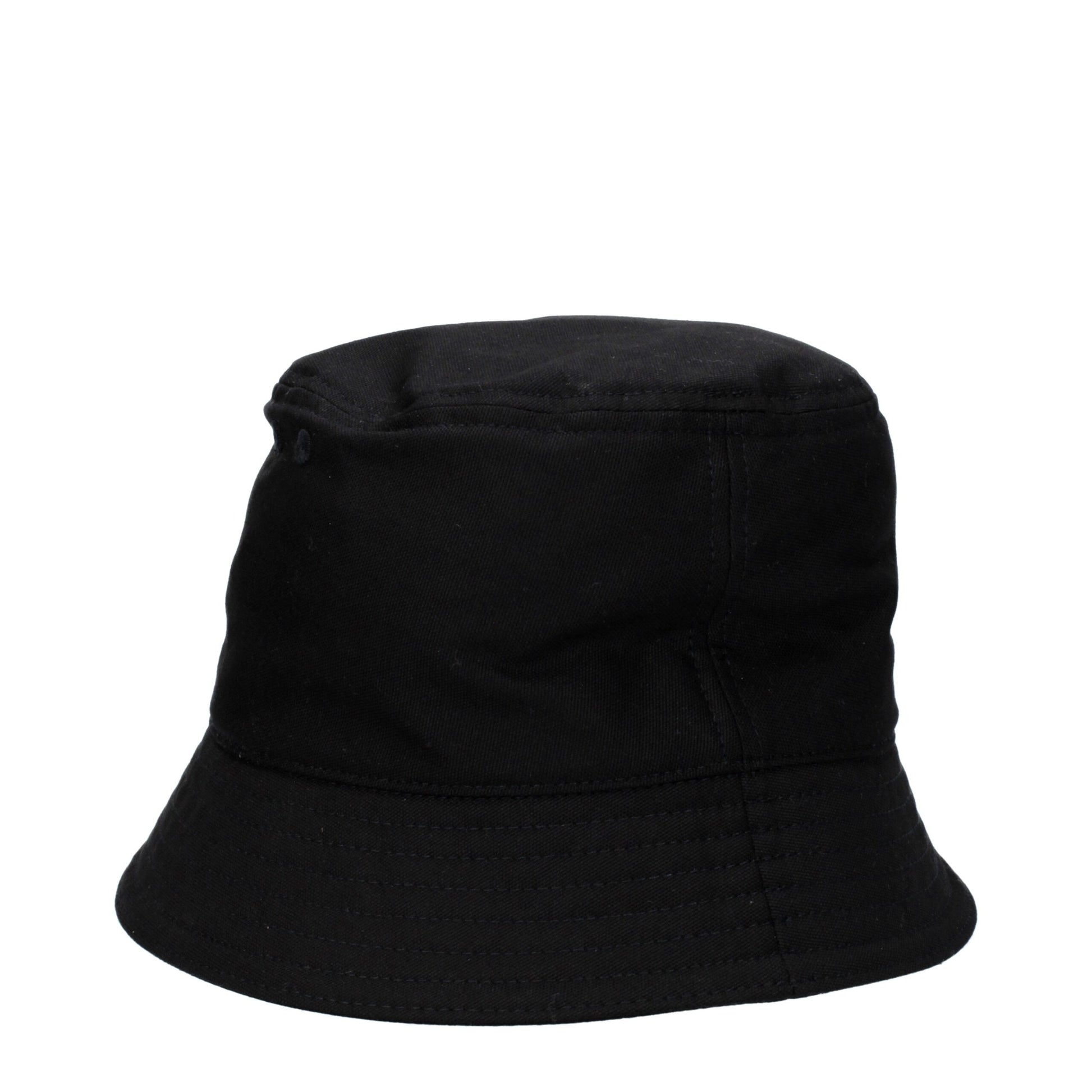 Black Cotton Bucket Hat