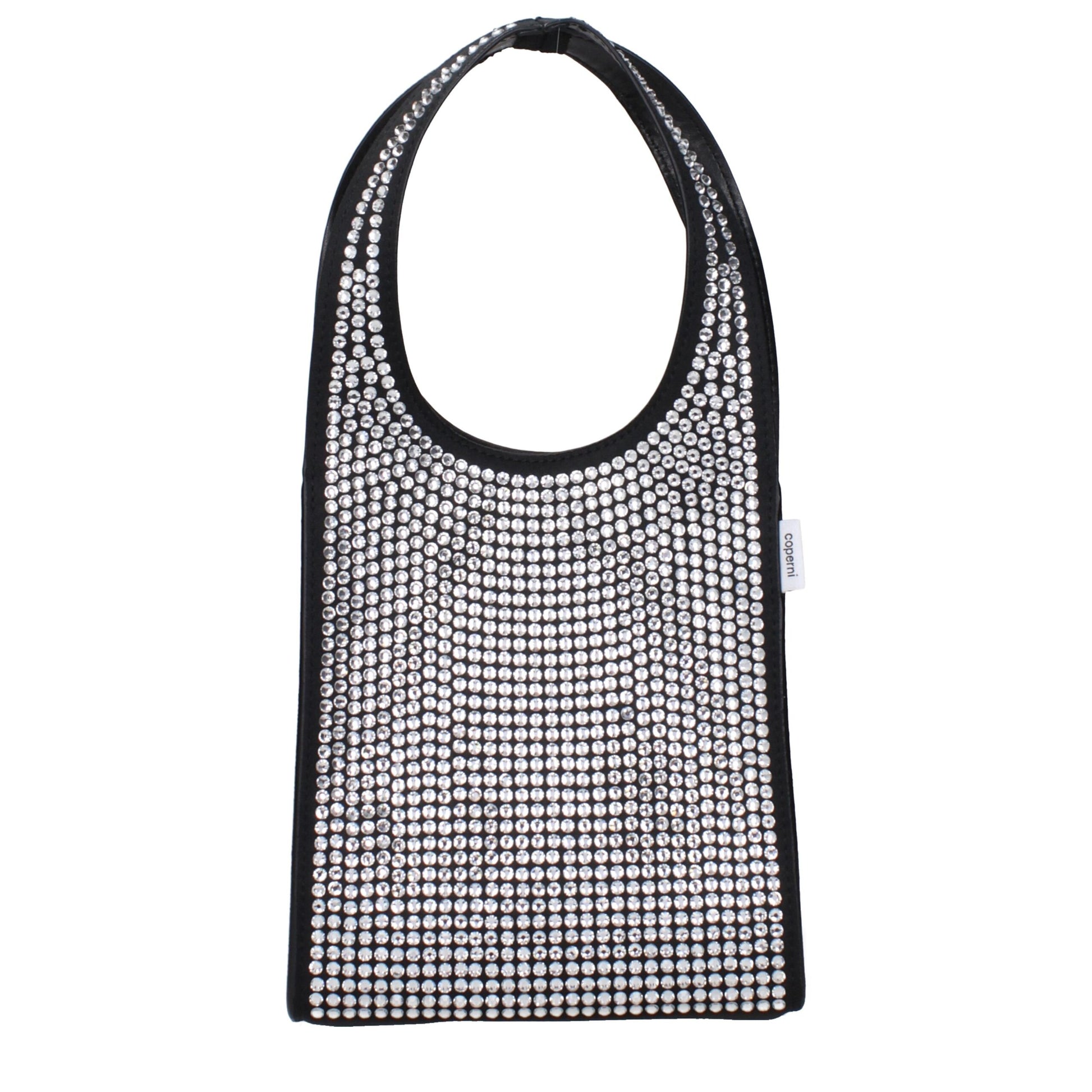 Black Fabric Handbag