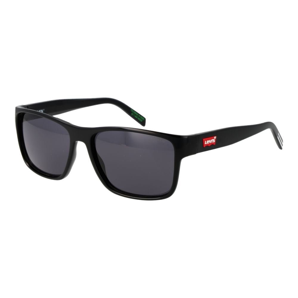 Black Polyamide Sunglasses