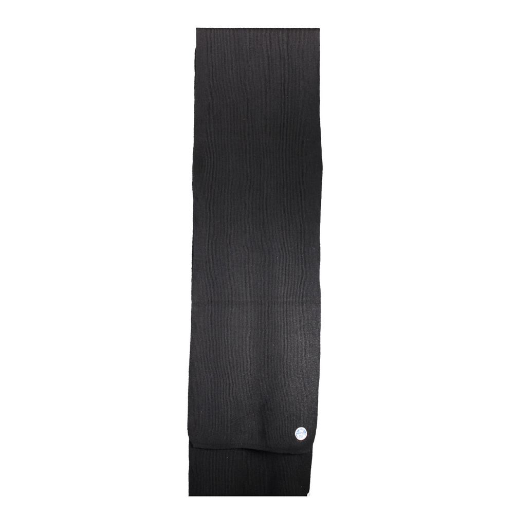 Black Cotton Scarf