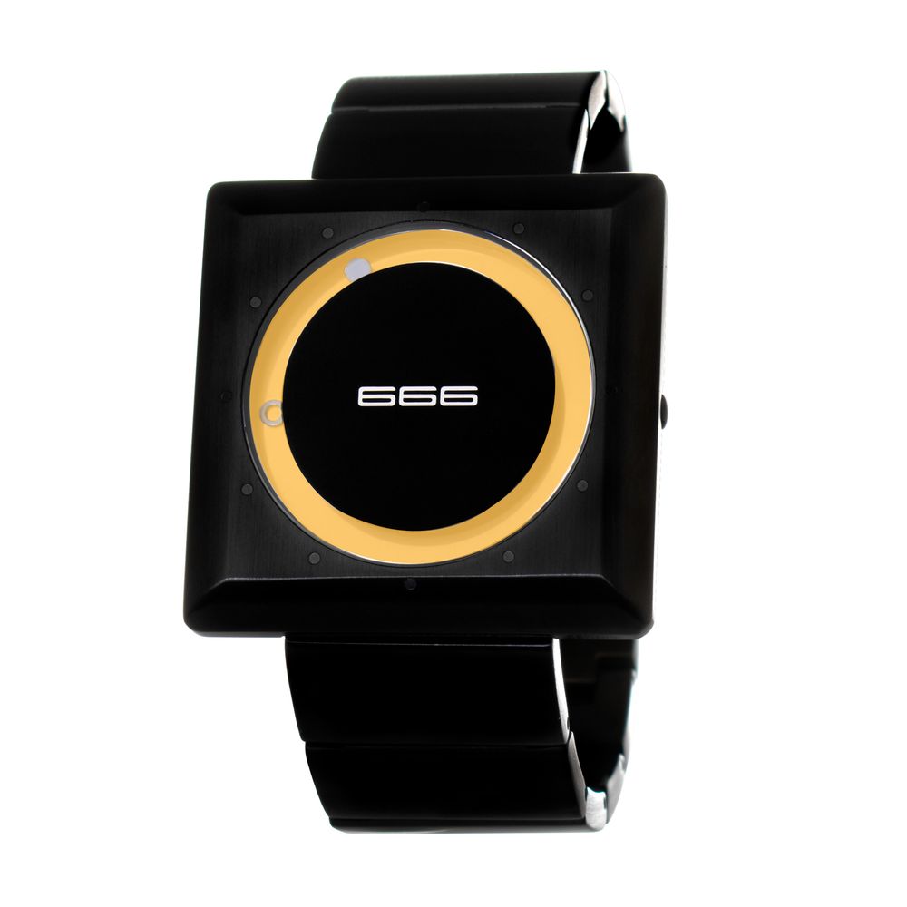Black Stainless Steel Dress Watch