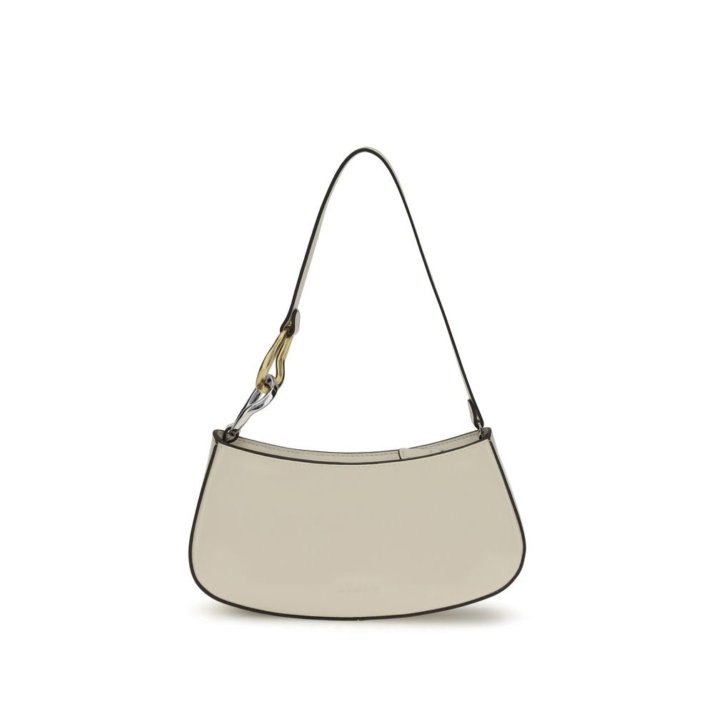Cream Calf Leather Bos Taurus Shoulder Bag