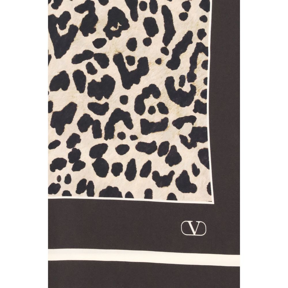 Leopard print Foulard