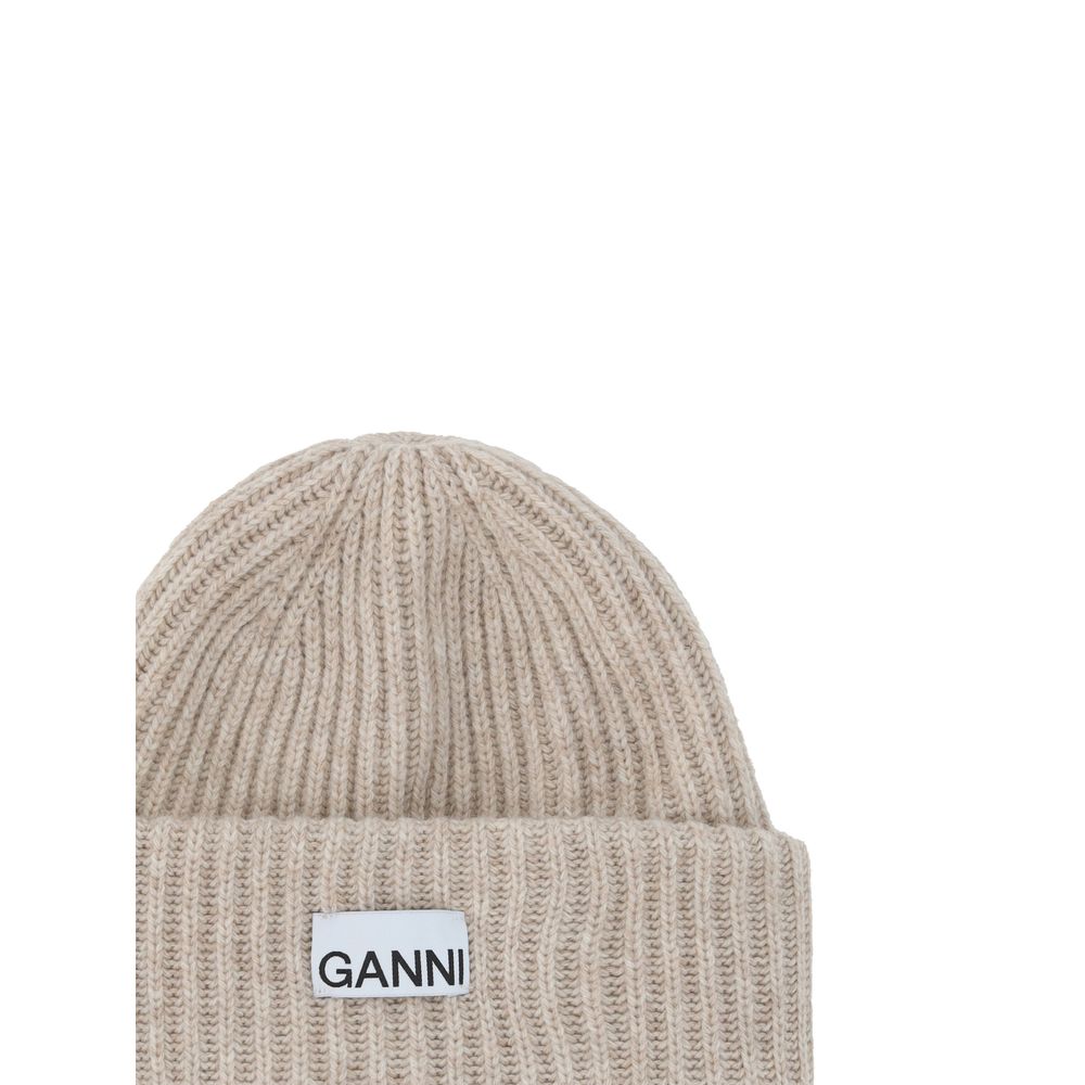 Brown Wool Beanie