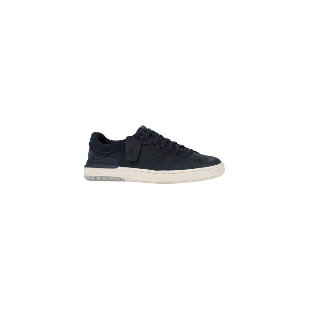Blue Nubuc Leather Sneaker
