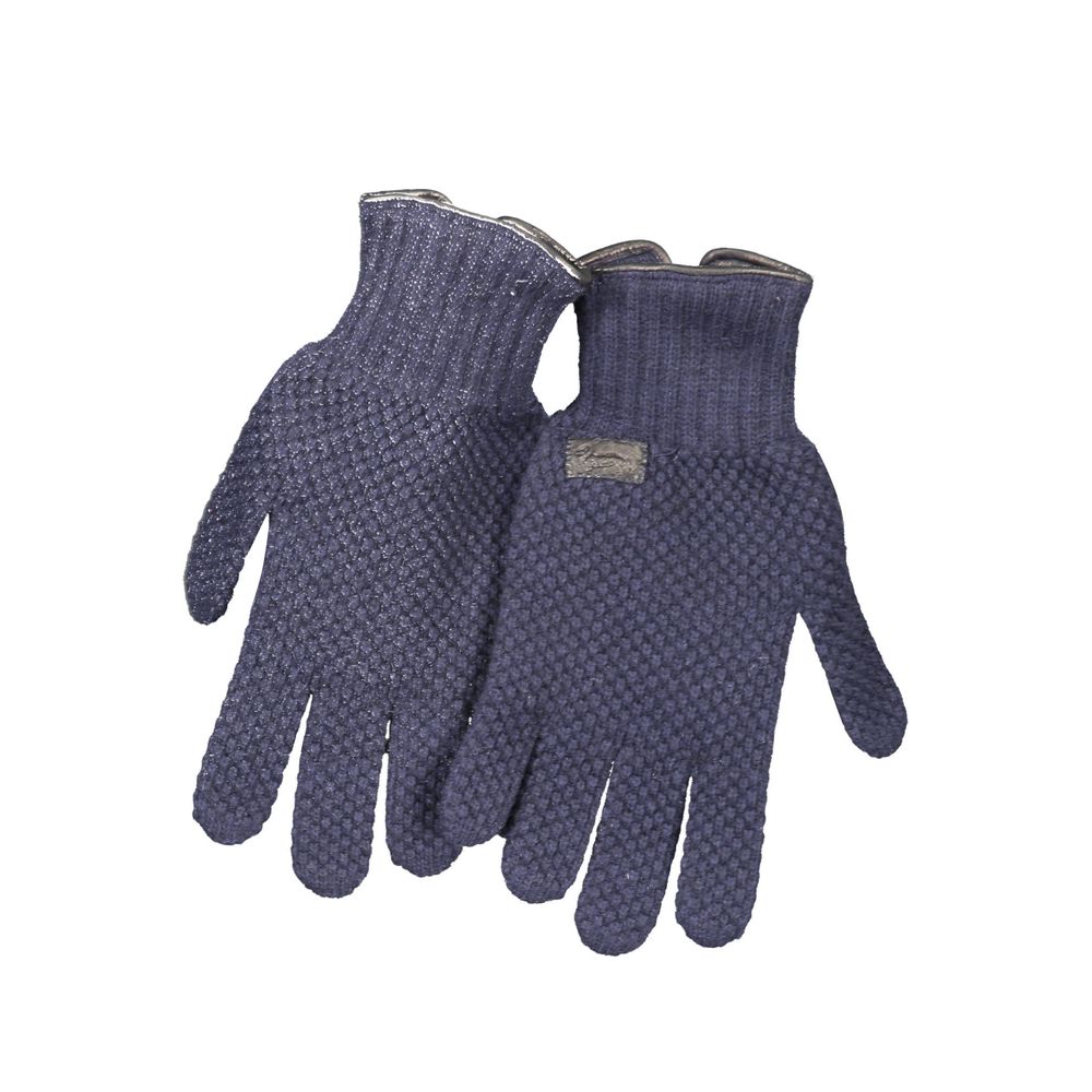 Blue Wool Glove