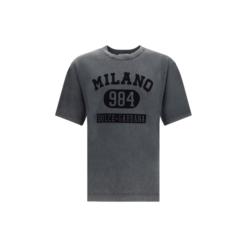Gray Cotton T-Shirt