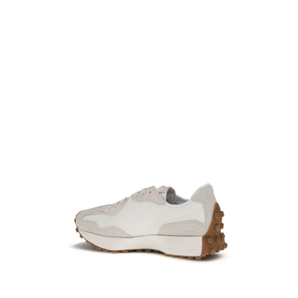 Beige Polyamide Athletic Sneakers