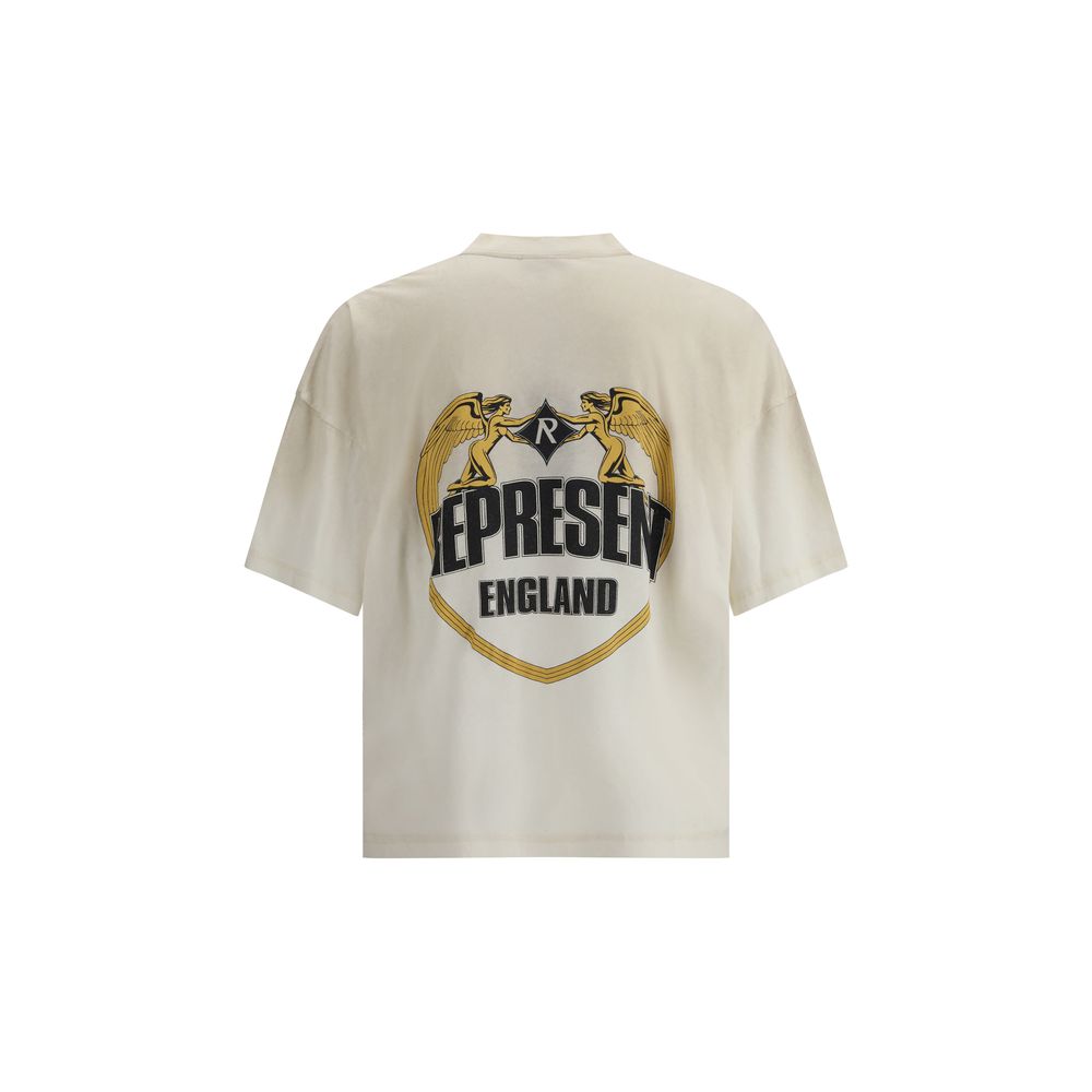 Cream Cotton T-Shirt