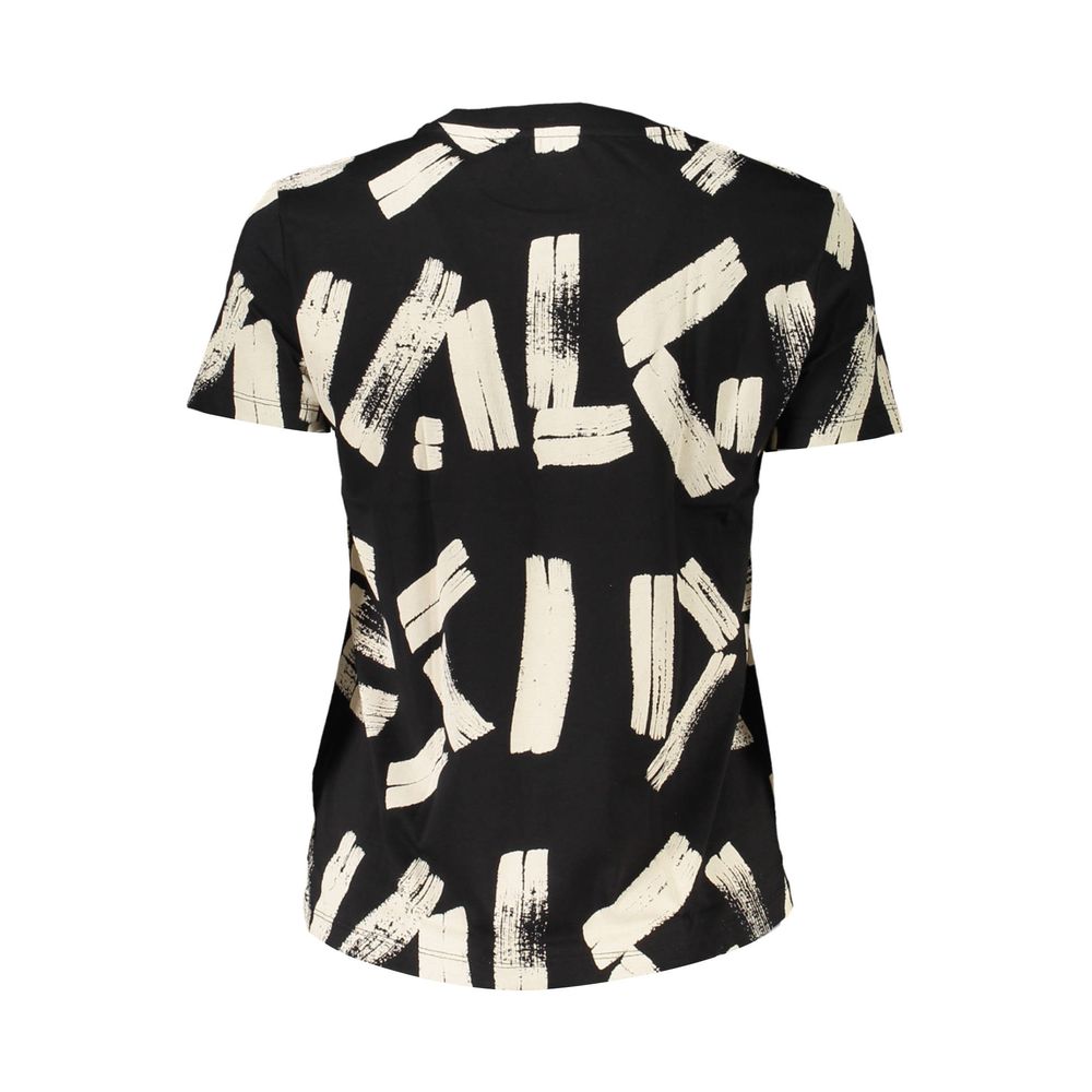 Black Cotton T-Shirt