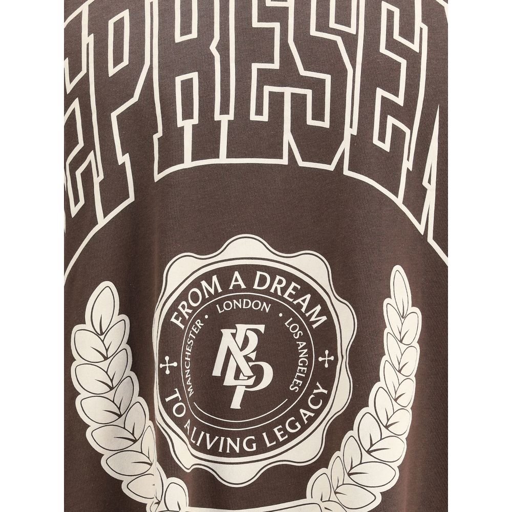 Brown Cotton Sportswear