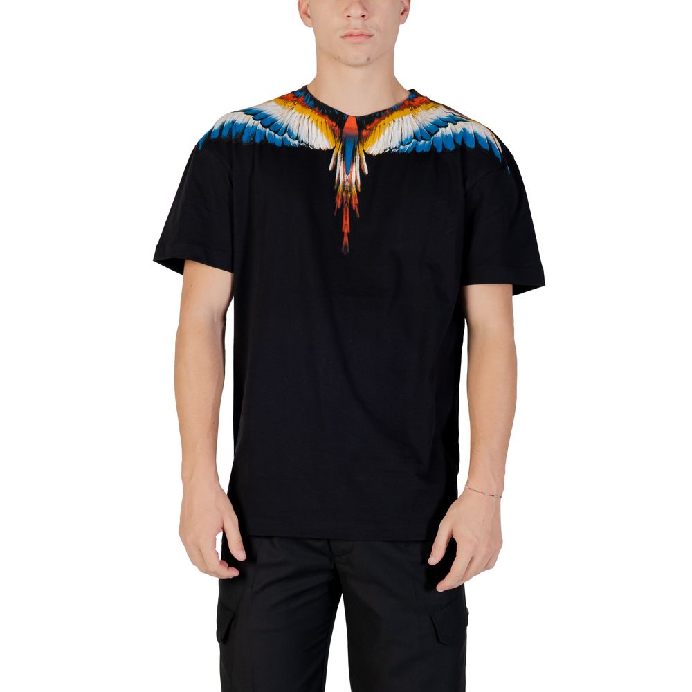 Black Cotton T-Shirt