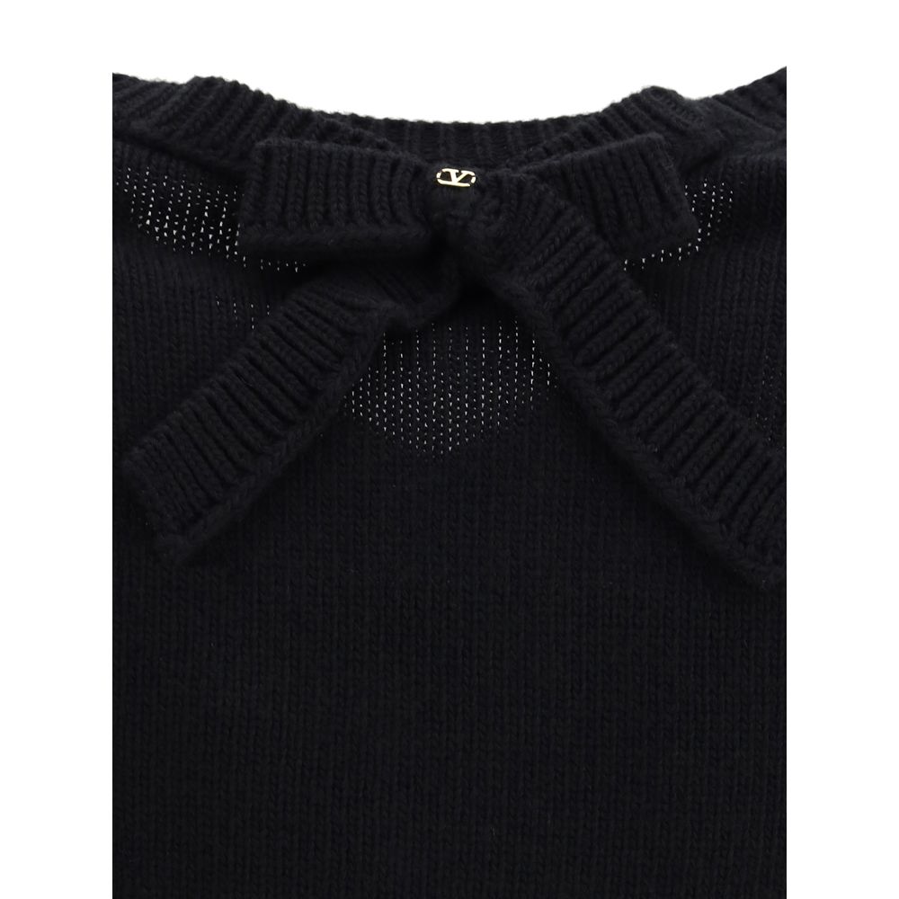 Black Fleece Wool Sweatshirt