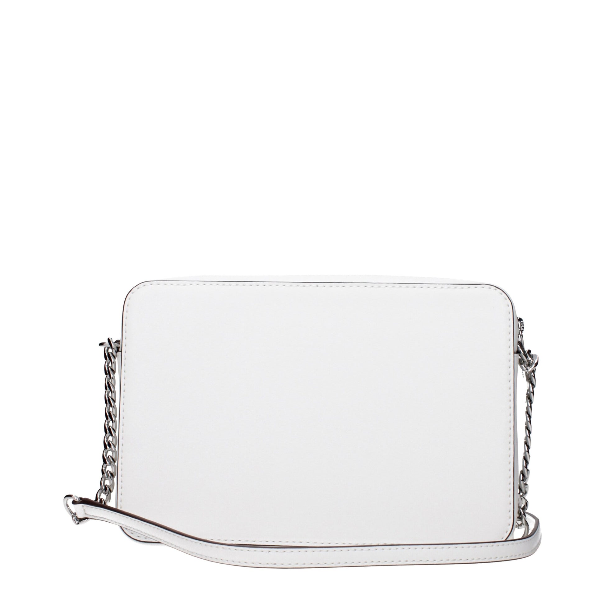 White Leather Crossbody Bag