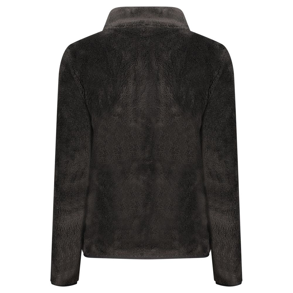 Black Polyester Women Sweater