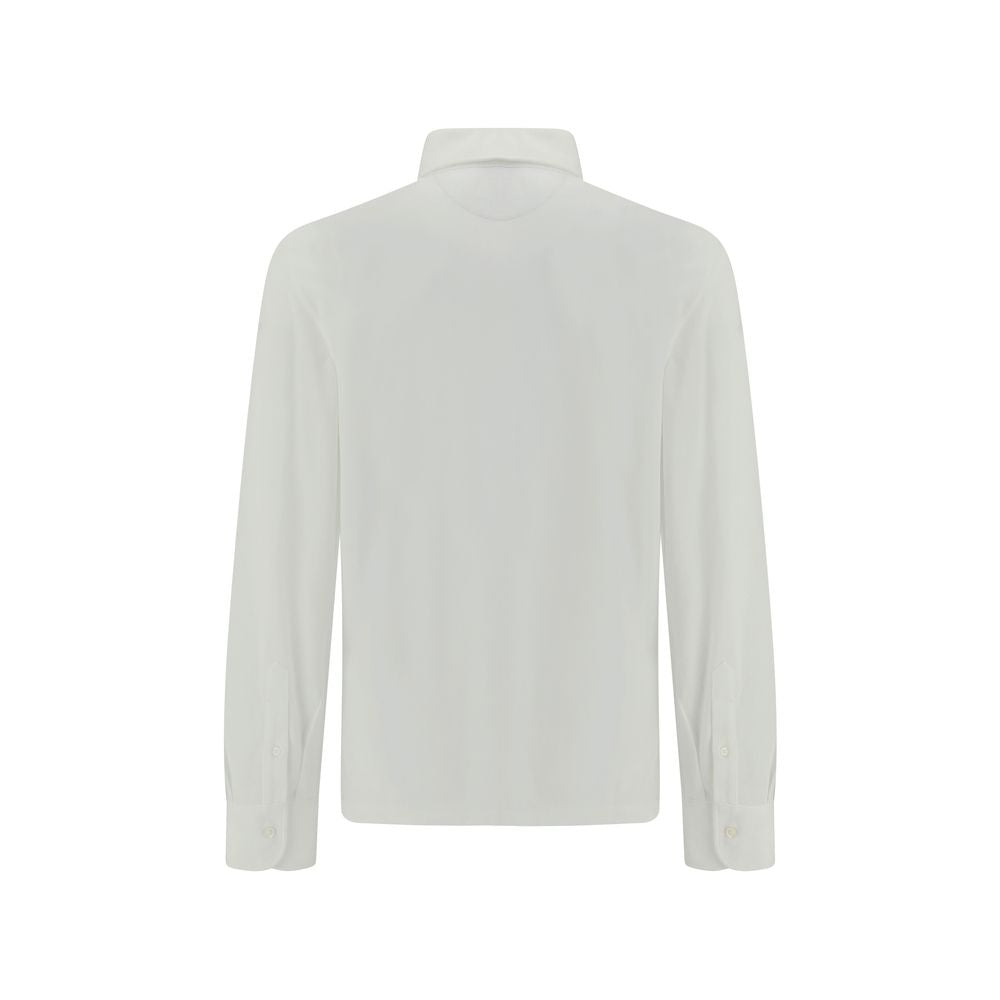 White Cotton Dress Shirt