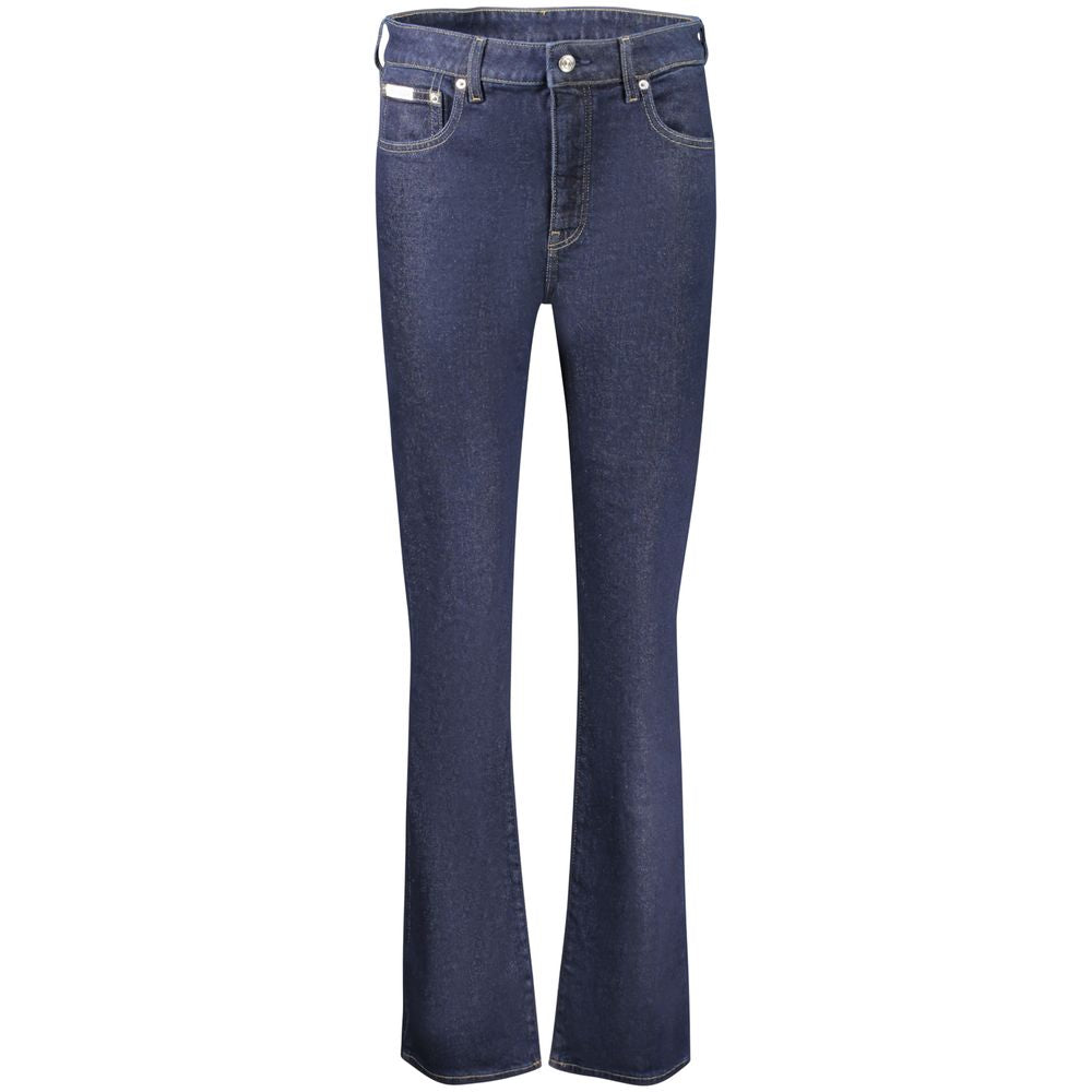 Blue Cotton Jeans Denim