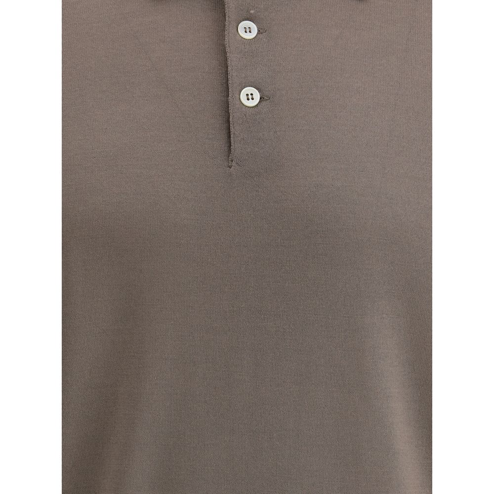 Bicolor Cashmere Dress Shirt