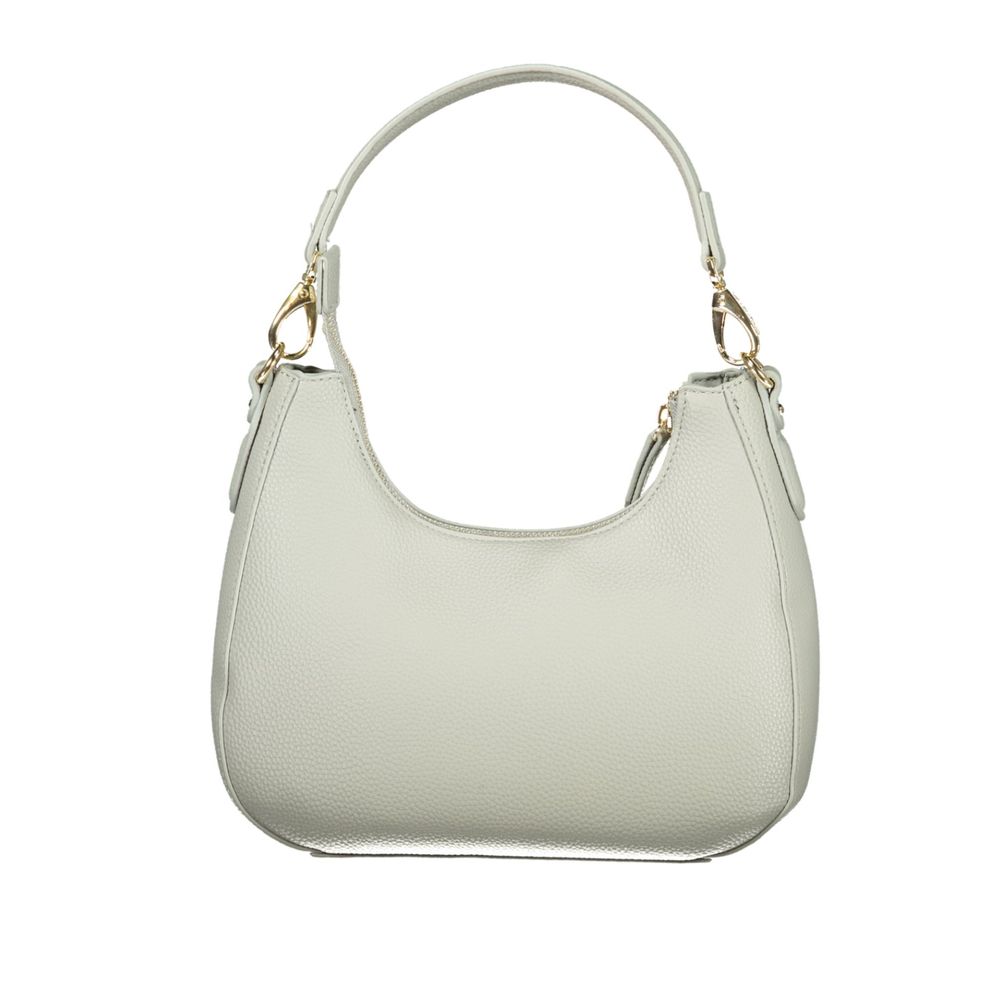 Gray Polyethylene Women Handbag