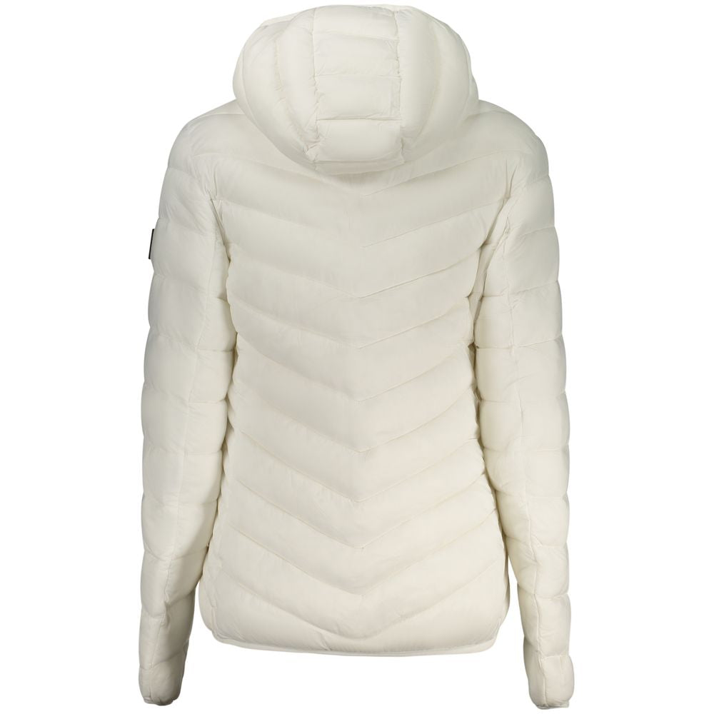 White Polyamide Women Jacket