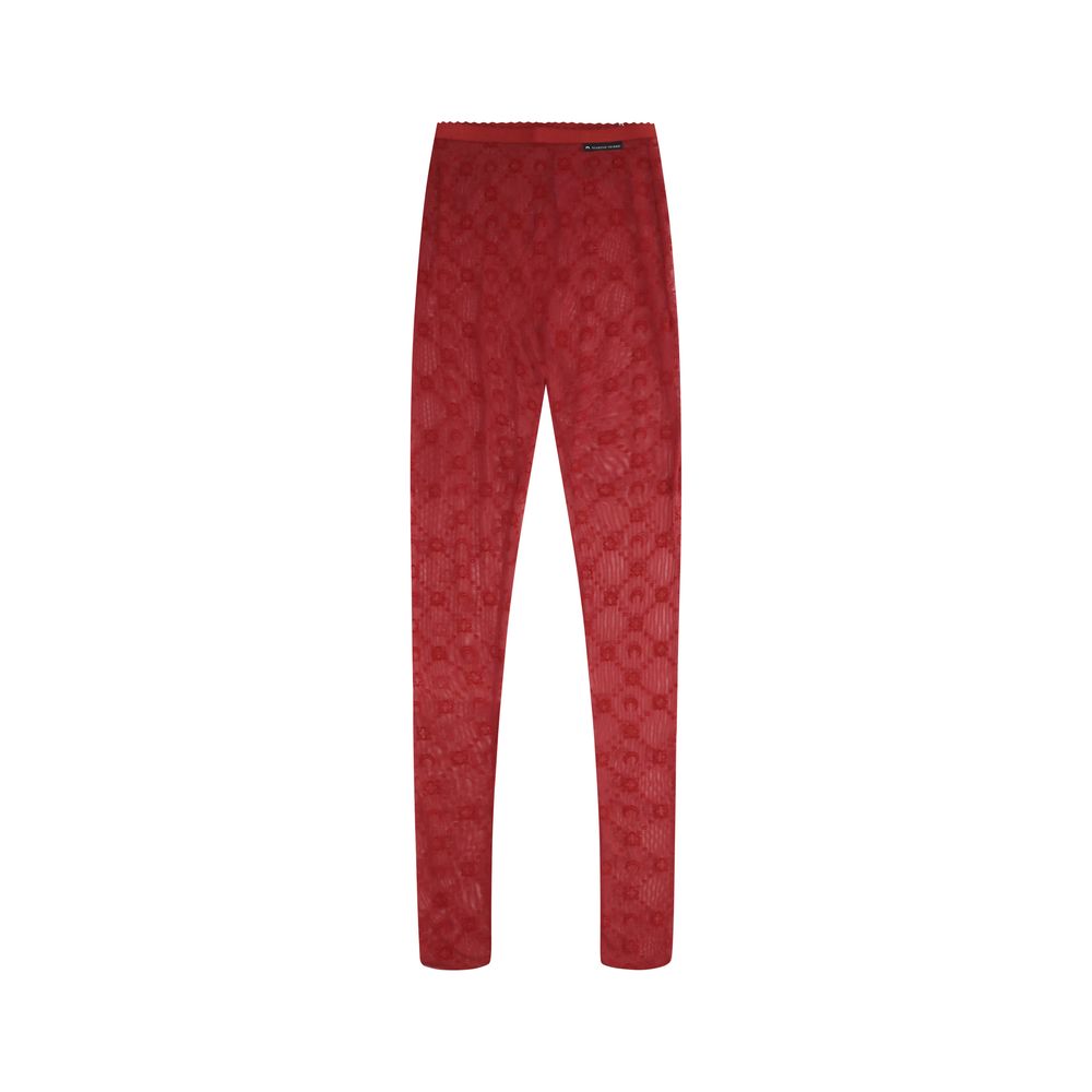 Red Polyamide Socks