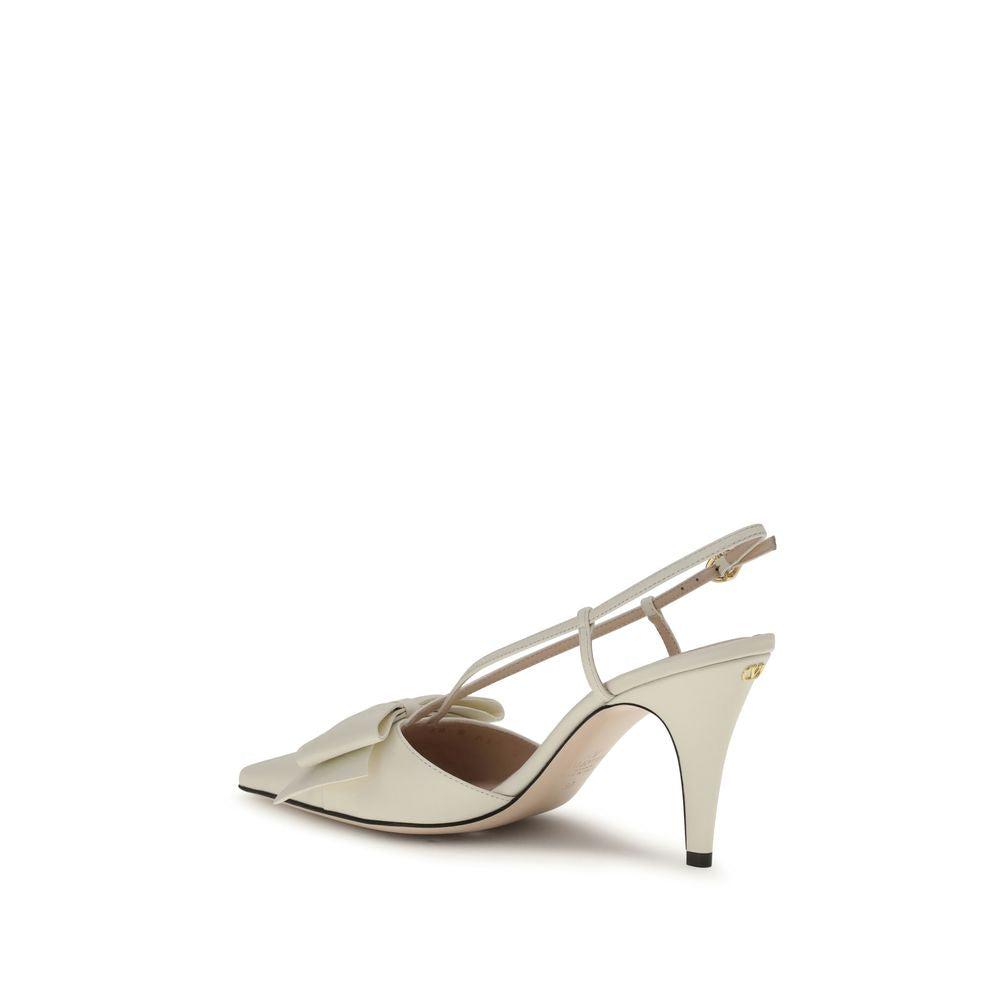 Beige Lamb Ovis Aries Aries High Heel Pumps