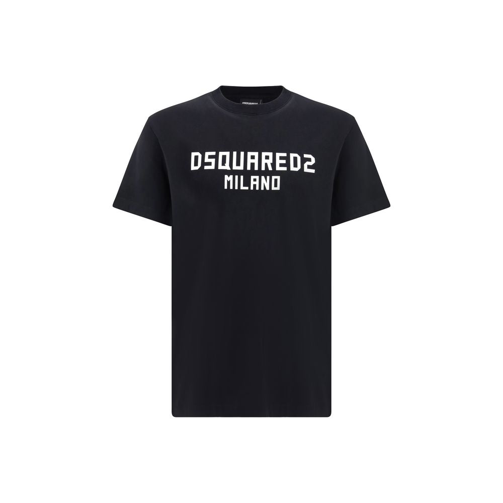 Black Cotton T-Shirt