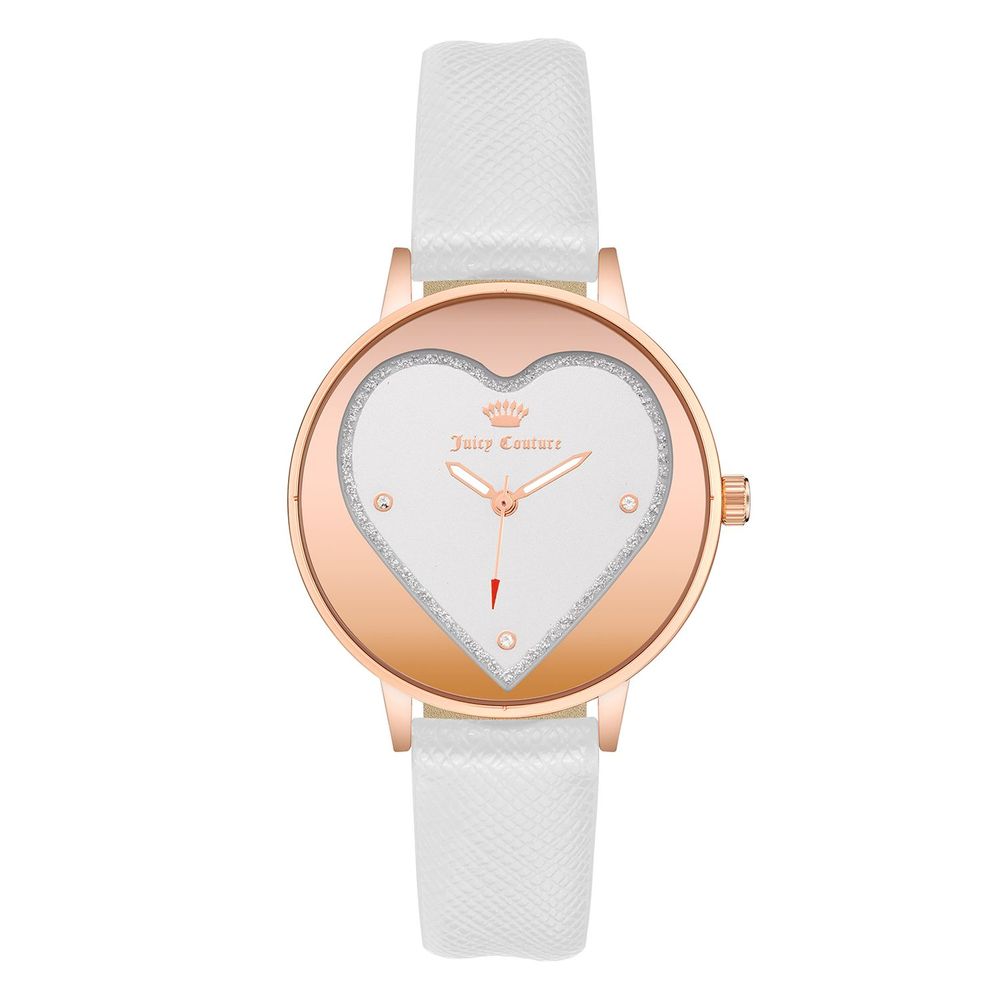 White Plastic Dress Watch