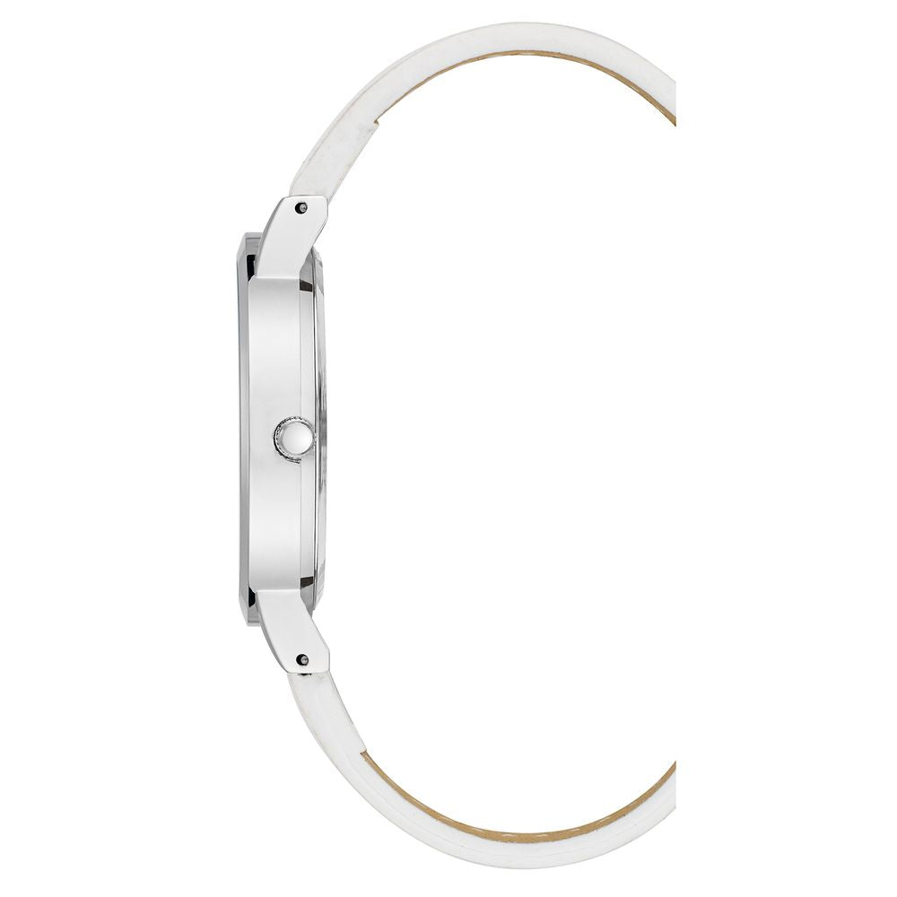 White Plastic Dress Watch