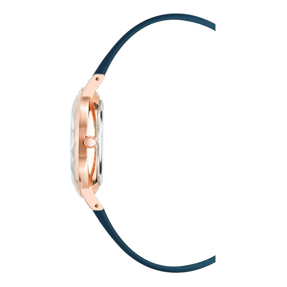Blue Plastic Dress Watch