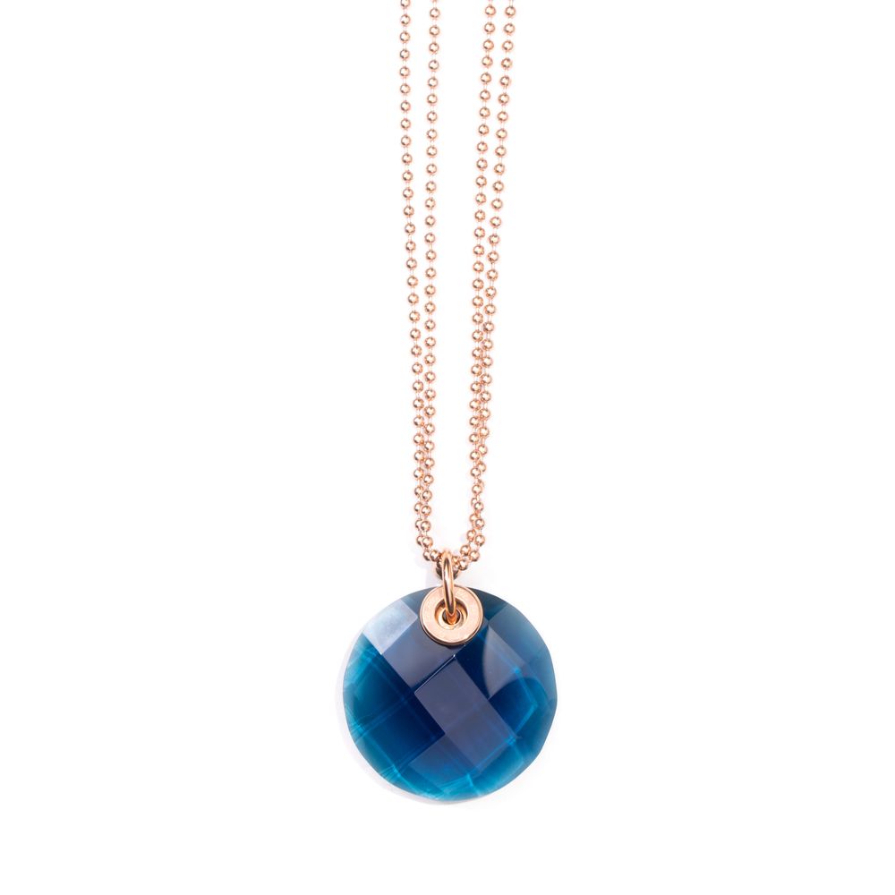 Pink Metal Necklace