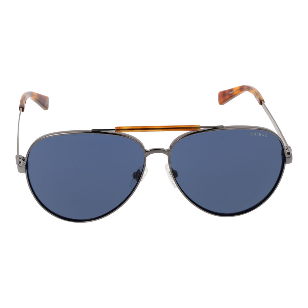 Gray Metal Sunglasses