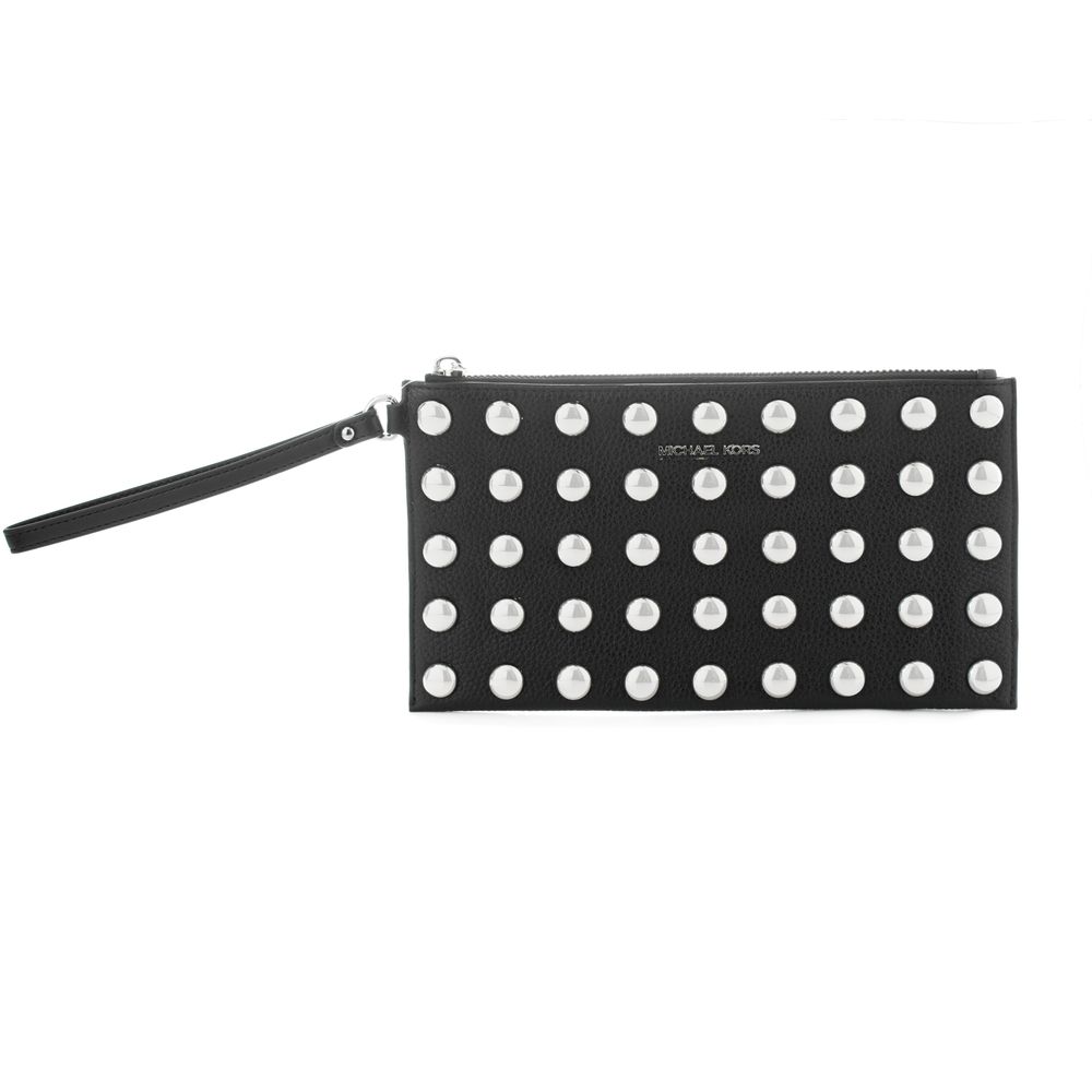 Brown Leather Clutch Bag