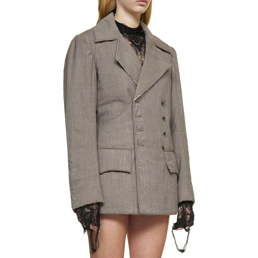 Brown Wool Blazer