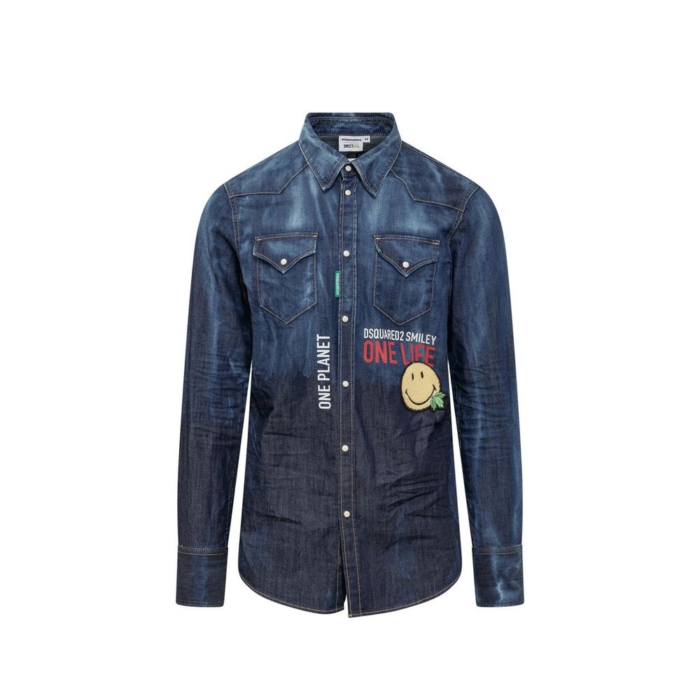 Blue Denim Shirt