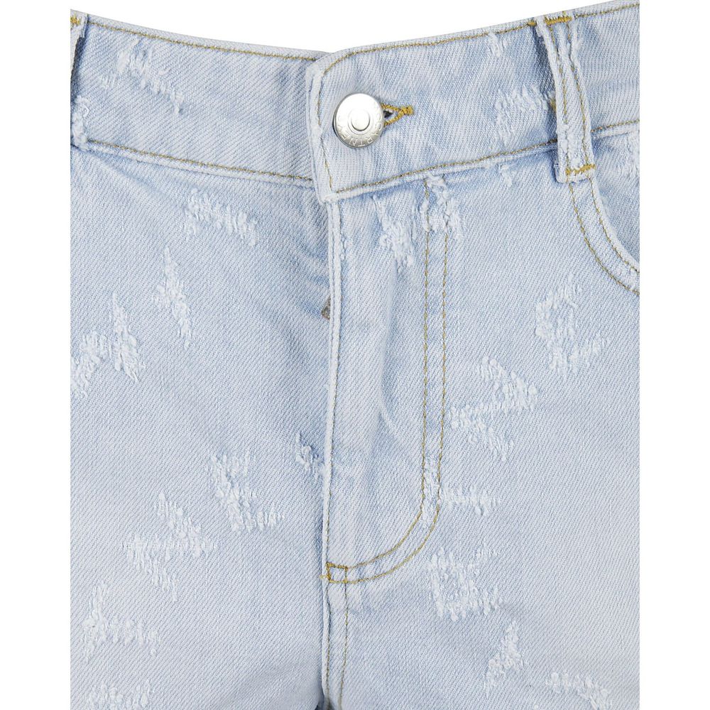 Blue Denim Shorts