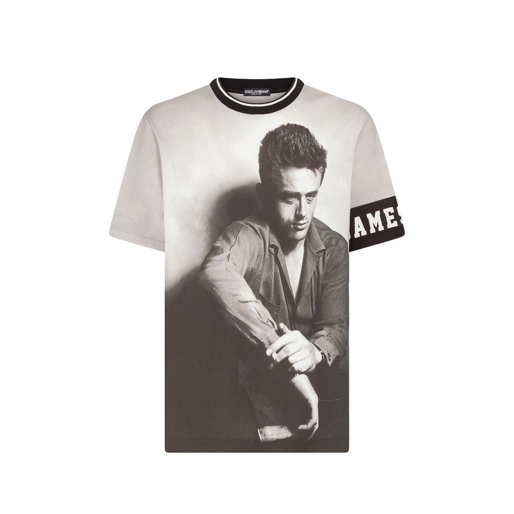 Black Cotton T-Shirt